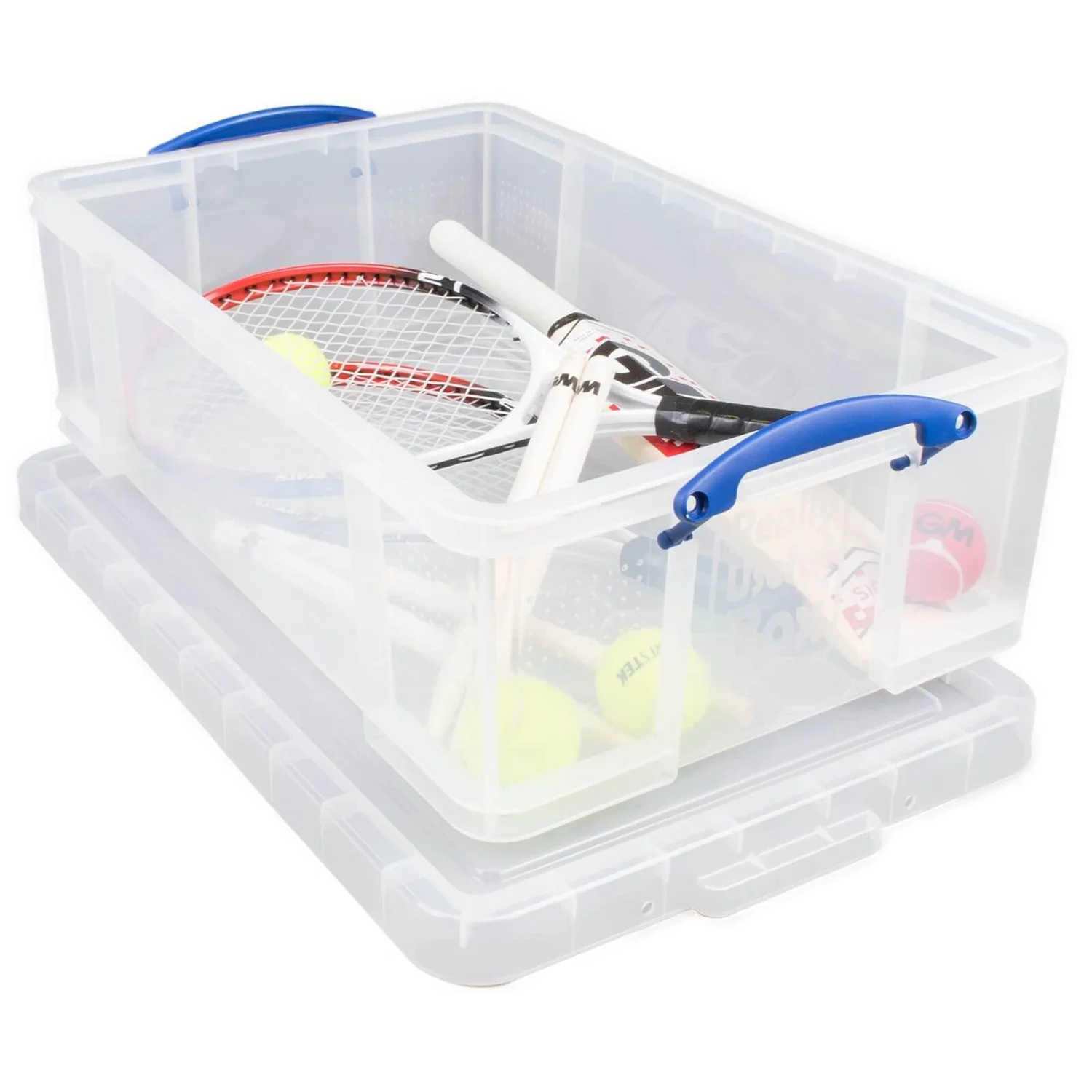 Really Useful Storage Box - Clear - 50L 1 Really Useful Storage Box - Clear - 50L