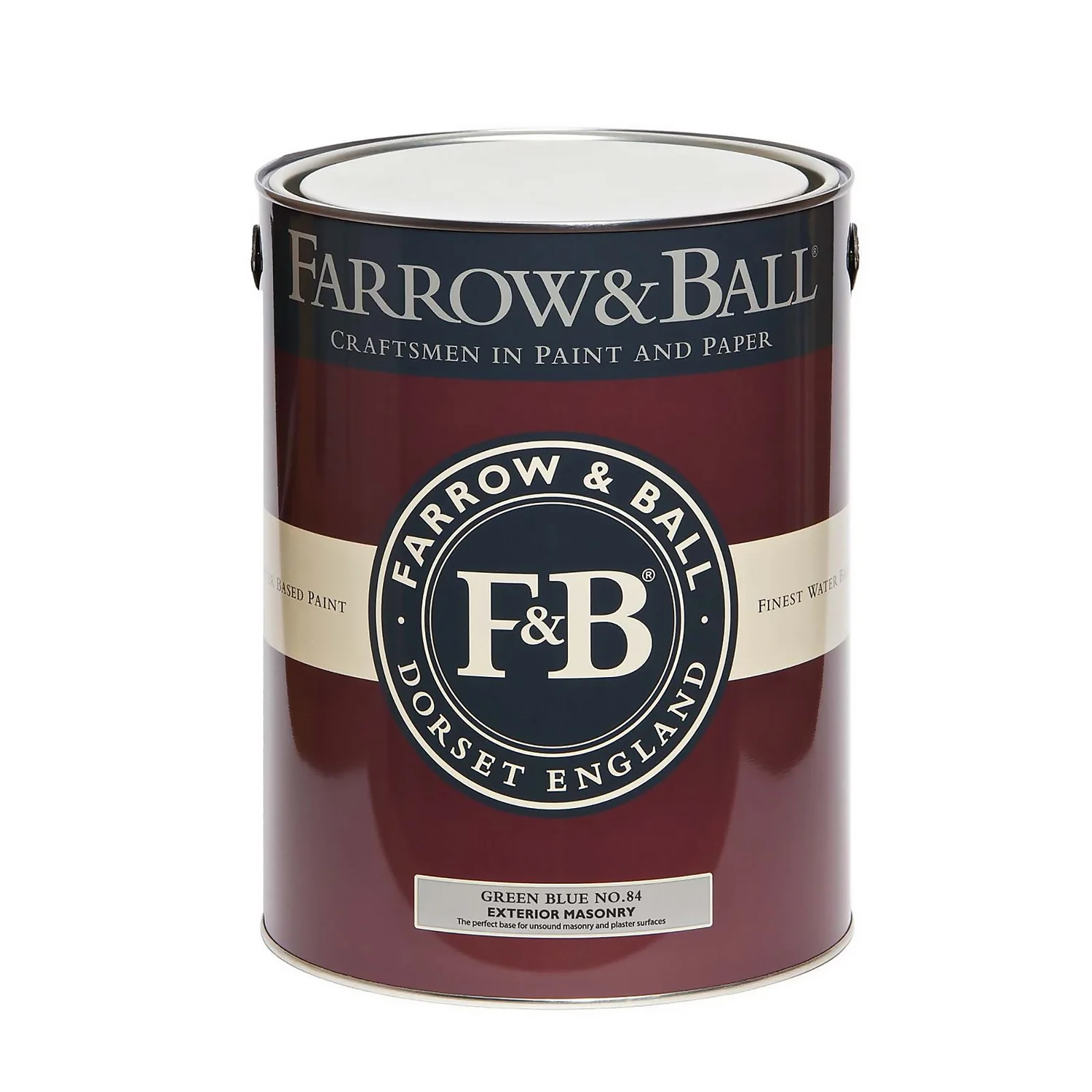 Farrow & Ball Exterior Masonry Paint Green Blue - 5L 3 Farrow & Ball Exterior Masonry Paint Green Blue - 5L - Image 3