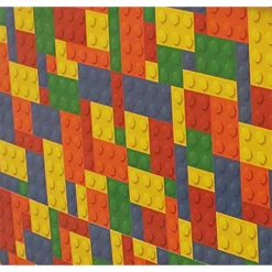 Curver Stockholm Bright Blocks Plastic Deco Storage Box Multi Colour 22L -Sandtex Home Sales Store 12807671 1664833169684971