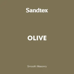 Sandtex Ultra Smooth Masonry Paint - Olive - 150ml -Sandtex Home Sales Store 12808269 1884871498974932