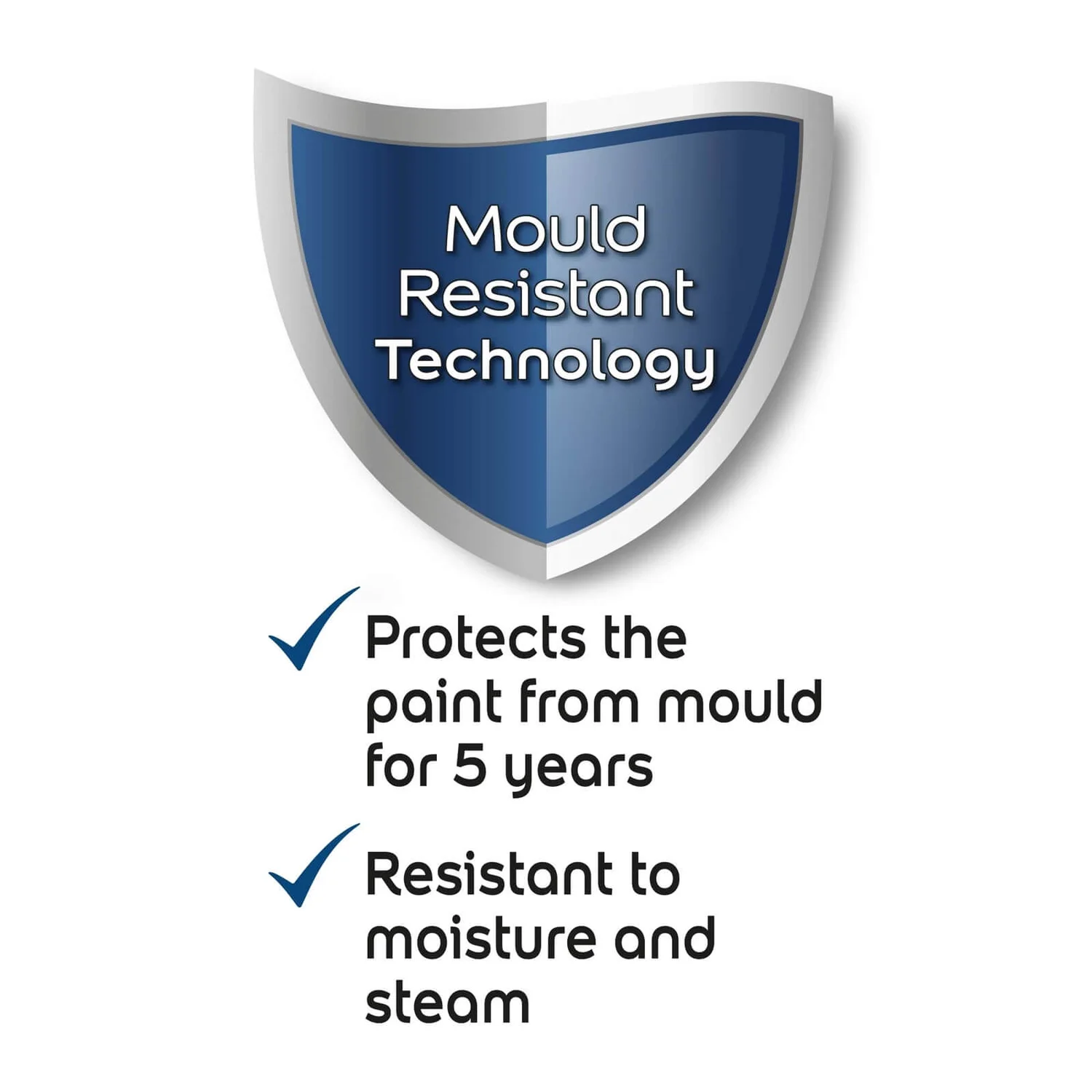 Dulux Easycare Bathroom Pure Brilliant White - Soft Sheen Paint - 1L 3 Dulux Easycare Bathroom Pure Brilliant White - Soft Sheen Paint - 1L - Image 3