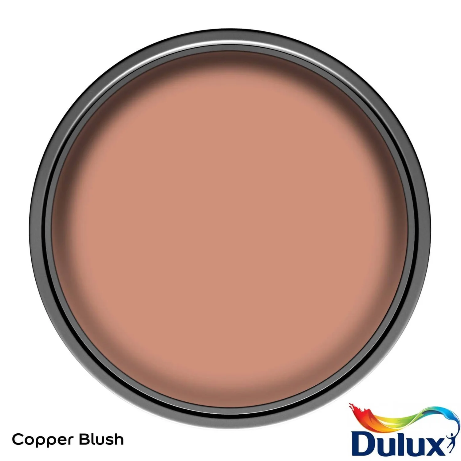 Dulux Matt Emulsion Paint Copper Blush - 2.5L 3 Dulux Matt Emulsion Paint Copper Blush - 2.5L - Image 3