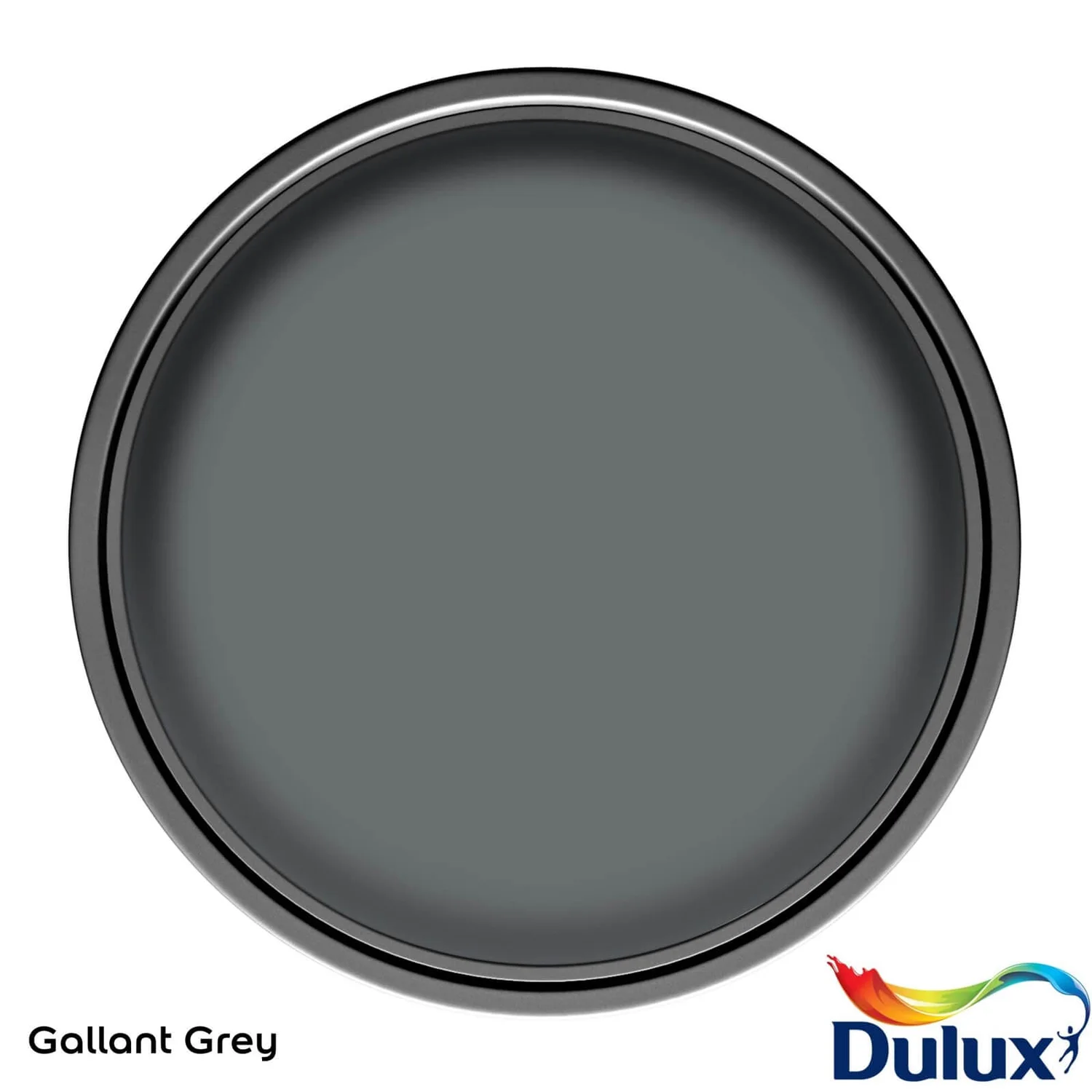 Dulux Weathershield Exterior Quick Dry Satin Paint Gallant Grey - 2.5L 3 Dulux Weathershield Exterior Quick Dry Satin Paint Gallant Grey - 2.5L - Image 3