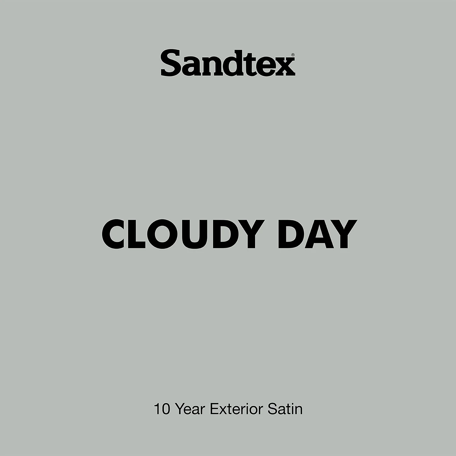 Sandtex® Exterior 10 Year Satin Paint Cloudy Day - 750ml 8 Sandtex® Exterior 10 Year Satin Paint Cloudy Day - 750ml - Image 8