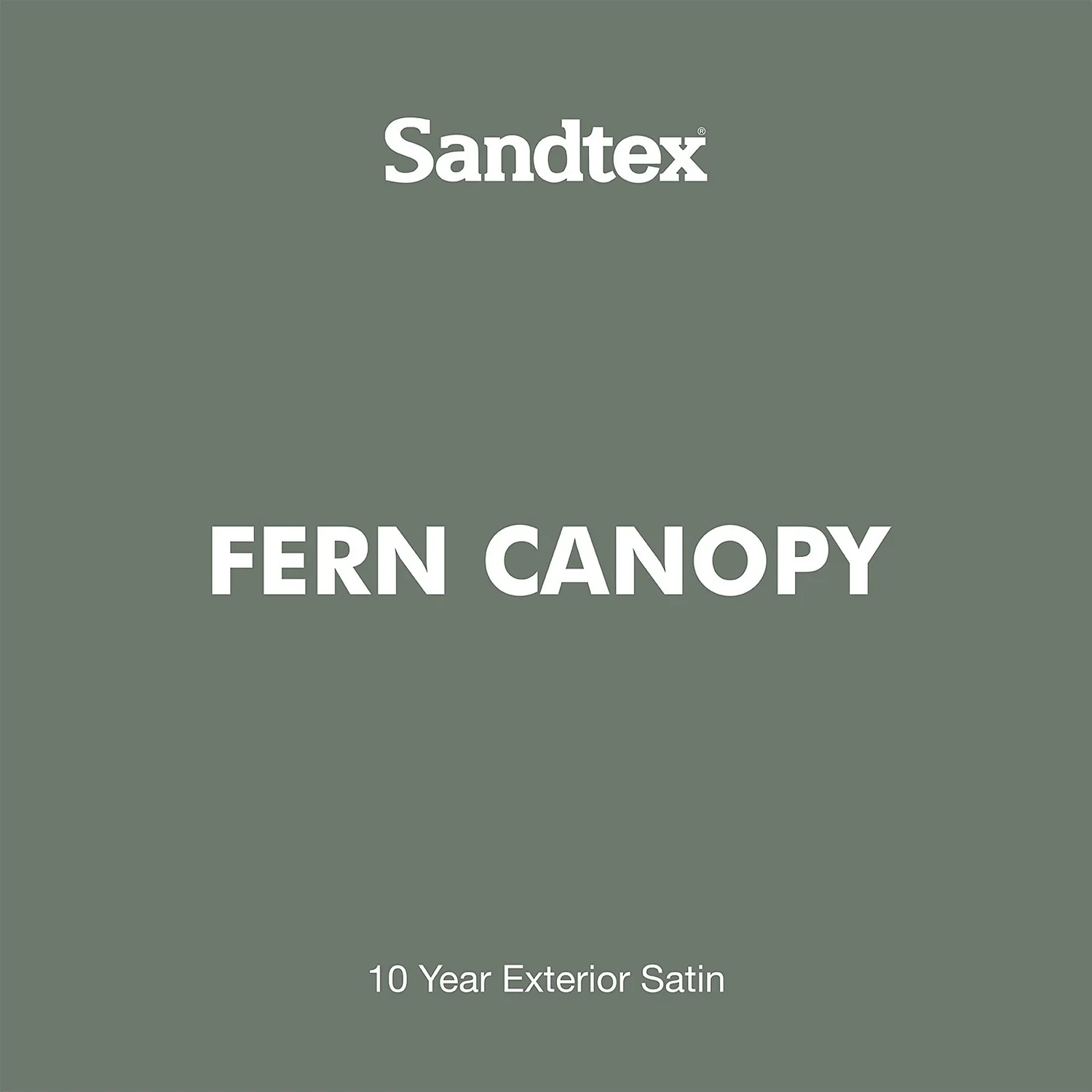 Sandtex® Exterior 10 Year Satin Paint Fern Canopy - 750ml 8 Sandtex® Exterior 10 Year Satin Paint Fern Canopy - 750ml - Image 8
