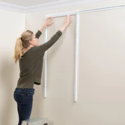 None Double Slot Upright - White -762mm 5 None Double Slot Upright - White -762mm -Sandtex Home Sales Store 12815583 8544833192912483