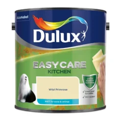 Dulux Easycare Kitchen Wild Primrose Matt Paint - 2.5L -Sandtex Home Sales Store 12819241 5034833219223611