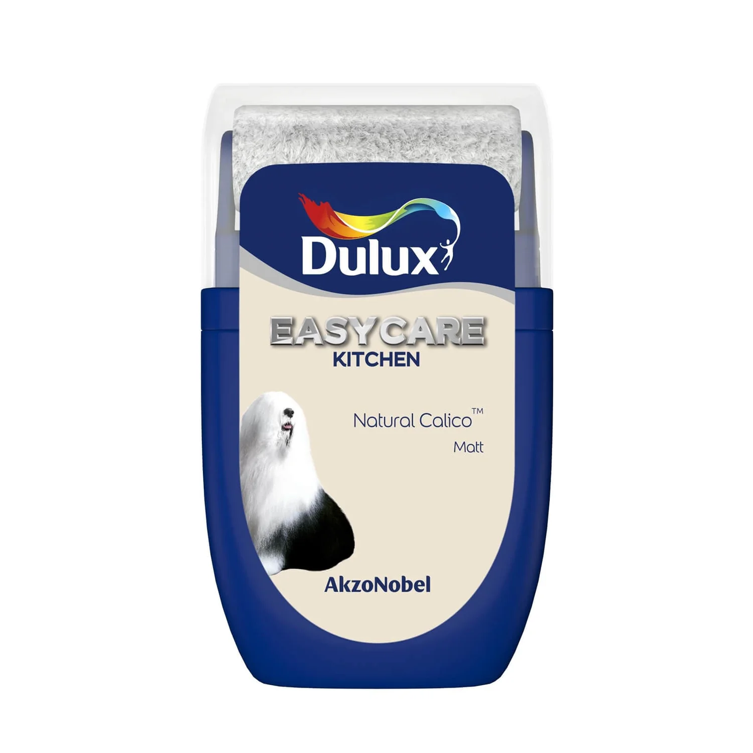 Dulux Easycare Kitchen Natural Calico Tester Paint - 30ml 1 Dulux Easycare Kitchen Natural Calico Tester Paint - 30ml
