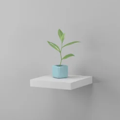 Floating Shelf - White Matt - 235 X 235 X 38mm 8 Floating Shelf - White Matt - 235 X 235 X 38mm -Sandtex Home Sales Store 12822017 1594887838697883