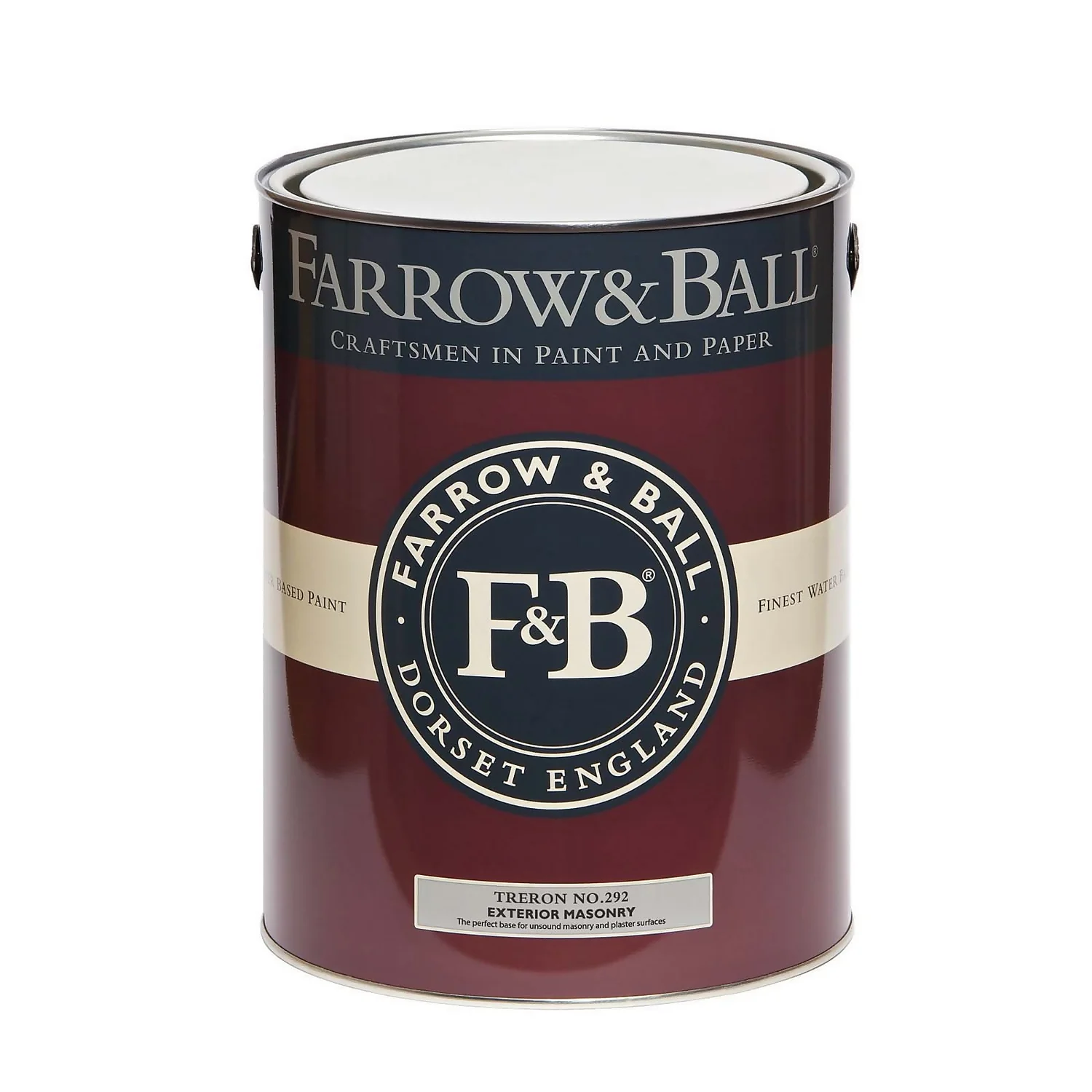 Farrow & Ball Exterior Masonry Paint Treron - 5L 3 Farrow & Ball Exterior Masonry Paint Treron - 5L - Image 3
