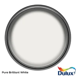 Dulux Once Satinwood Paint Pure Brilliant White - 750ml -Sandtex Home Sales Store 12830369 1504832979054159