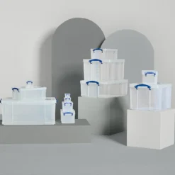 Really Useful Storage Box - Clear - 9L 7 Really Useful Storage Box - Clear - 9L -Sandtex Home Sales Store 12834908 1424942264022514