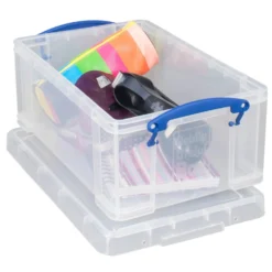 Really Useful Storage Box - Clear - 9L 6 Really Useful Storage Box - Clear - 9L -Sandtex Home Sales Store 12834908 1924833172876752