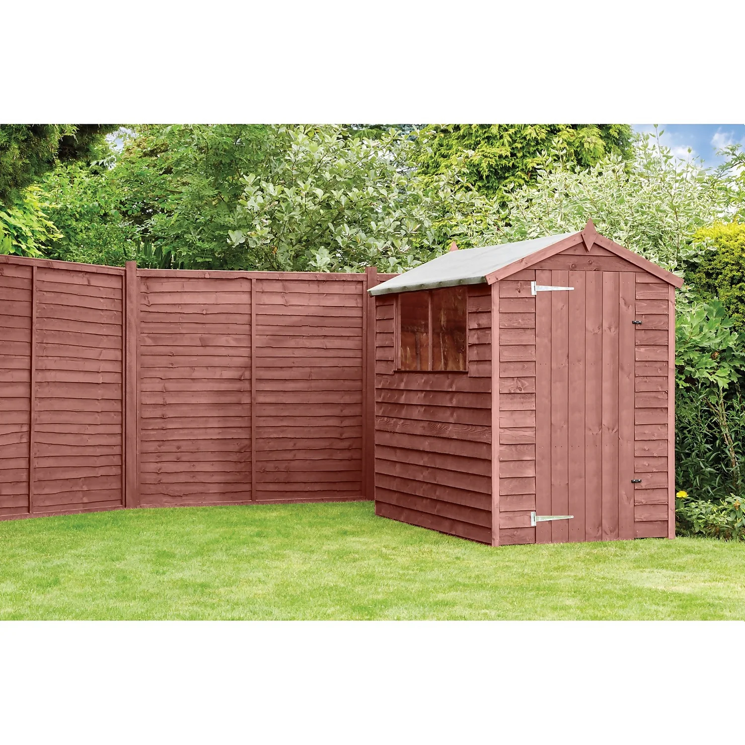 Ronseal One Coat Fence Life Paint Red Cedar - 9L 2 Ronseal One Coat Fence Life Paint Red Cedar - 9L - Image 2