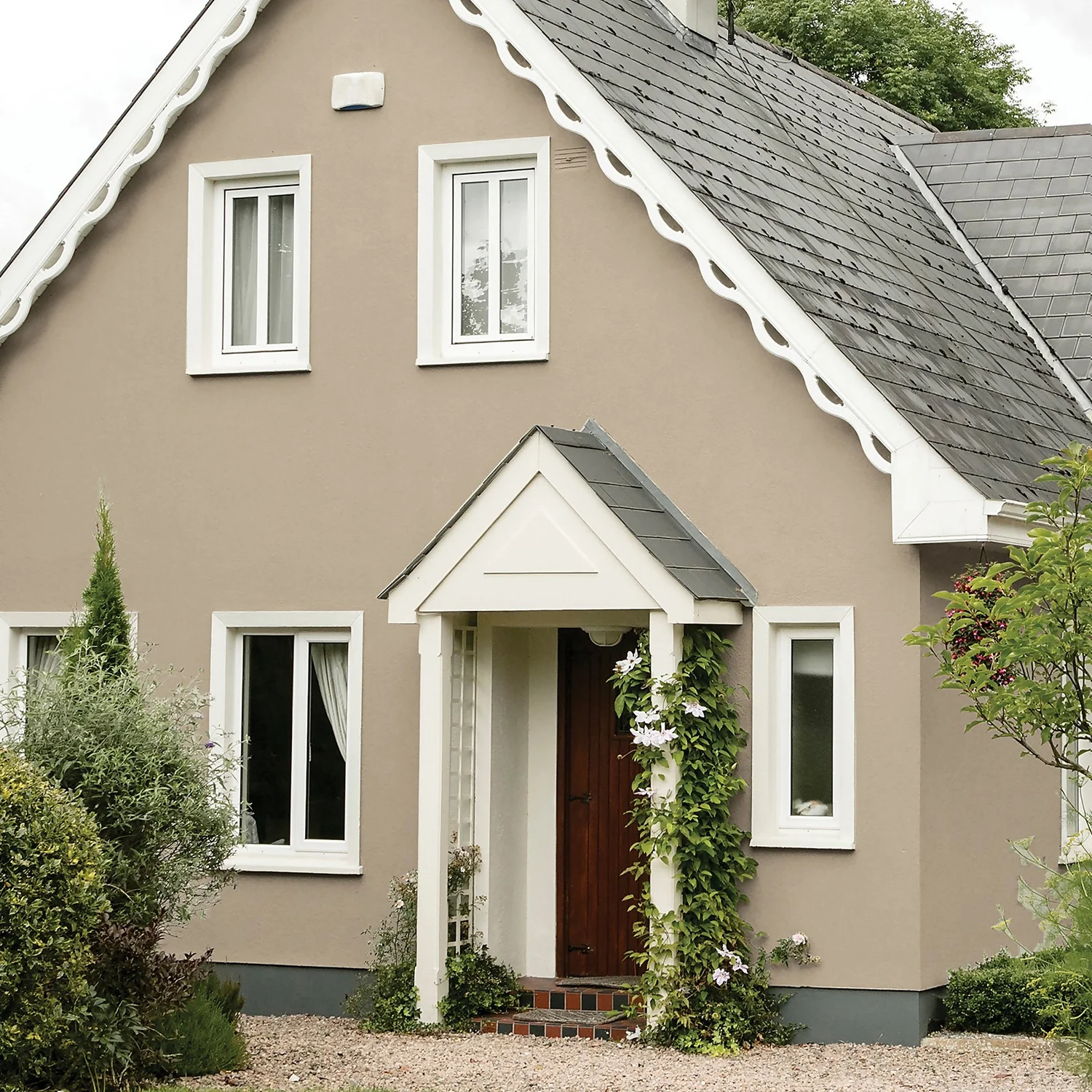 Sandtex® Ultra Smooth Masonry Paint Mid Stone - 10L 2 Sandtex® Ultra Smooth Masonry Paint Mid Stone - 10L - Image 2