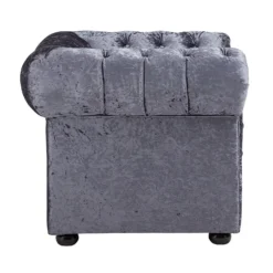 Chesterfield Crushed Velvet Armchair - Petrol Blue 10 Chesterfield Crushed Velvet Armchair - Petrol Blue -Sandtex Home Sales Store 12882324 7234843612935642