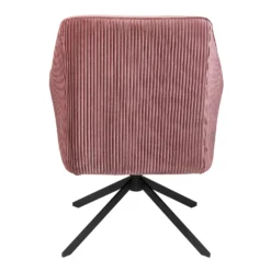 Pia Pleat Swivel Chair - Rose -Sandtex Home Sales Store 12882869 1684887373354434