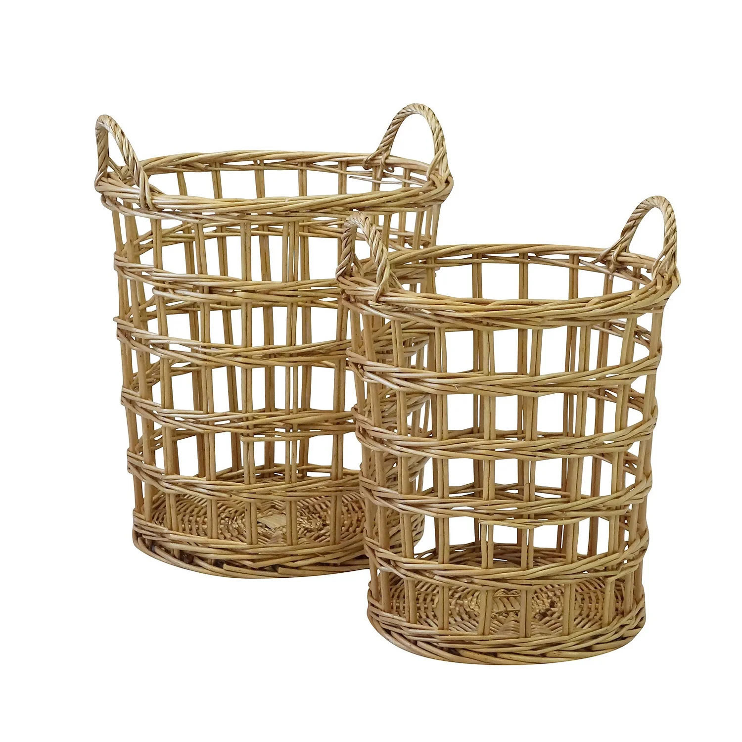Nest Of 2 Willow Baskets 1 Nest Of 2 Willow Baskets