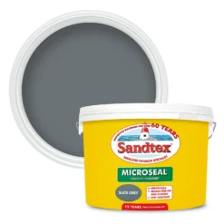 Best Seller 3 Sandtex® Ultra Smooth Masonry Paint Slate Grey - 10L