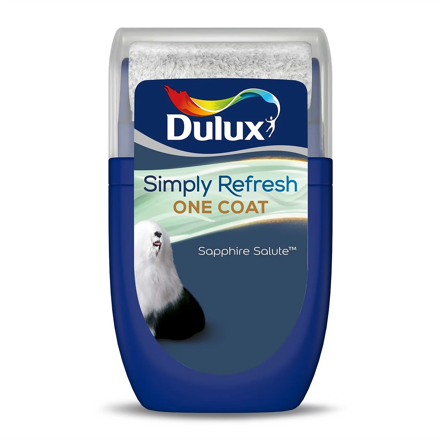 Dulux Simply Refresh One Coat Matt Paint Sapphire Salute - Tester 30ml 1 Dulux Simply Refresh One Coat Matt Paint Sapphire Salute - Tester 30ml