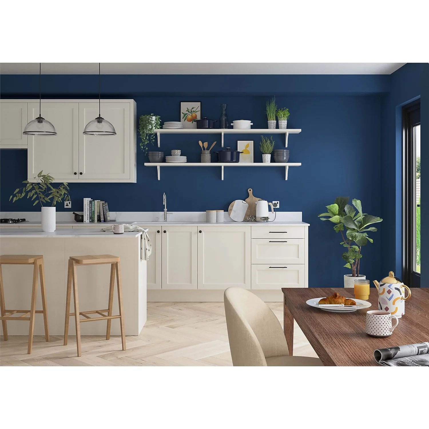 Dulux Simply Refresh One Coat Matt Paint Sapphire Salute - Tester 30ml 7 Dulux Simply Refresh One Coat Matt Paint Sapphire Salute - Tester 30ml - Image 7