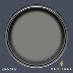 Dulux Heritage Matt Emulsion Paint Lead Grey - Tester 125ml -Sandtex Home Sales Store 12891268 1034843785704355