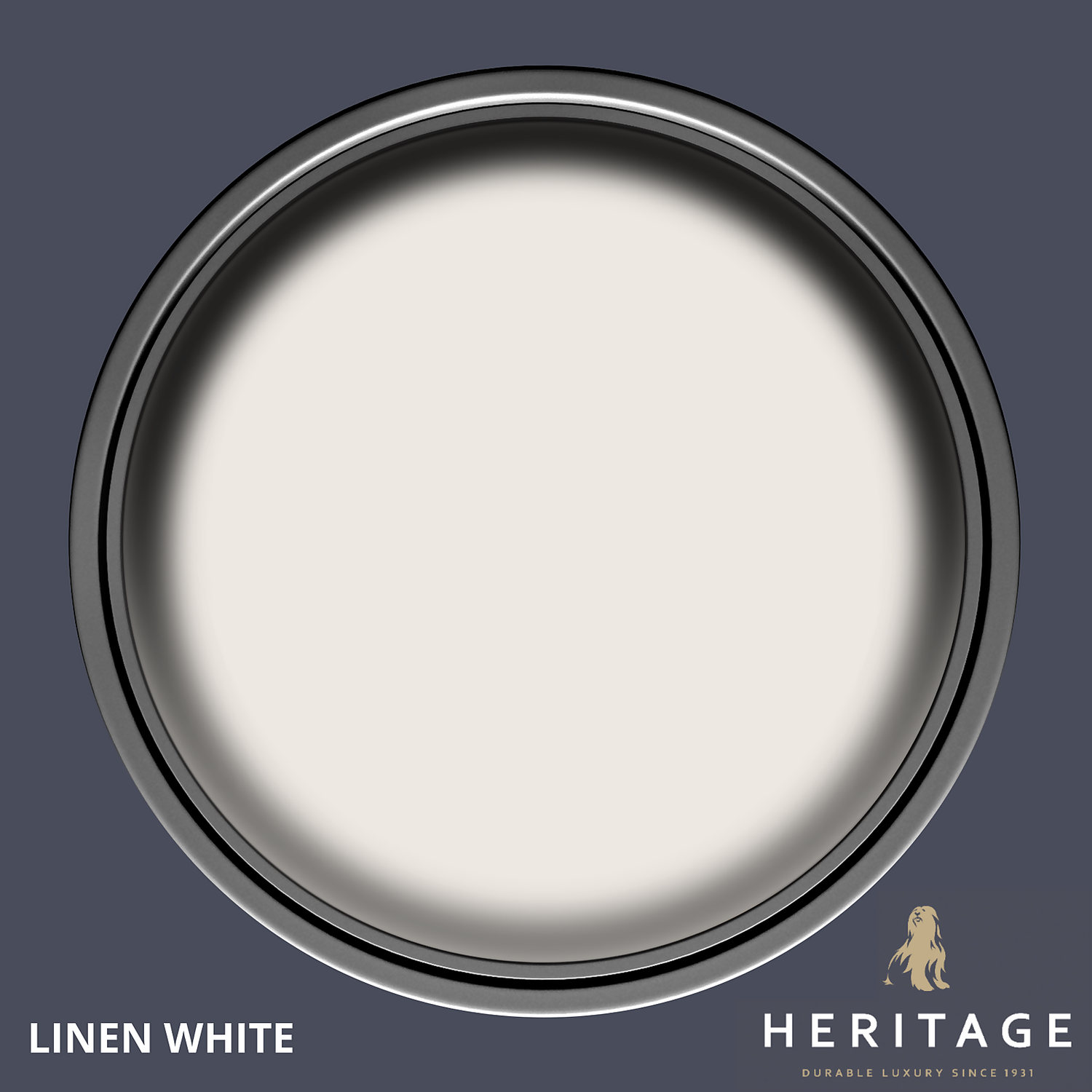 Dulux Heritage Eggshell Paint Linen White - 750ml 3 Dulux Heritage Eggshell Paint Linen White - 750ml - Image 3