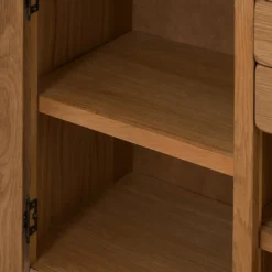 Hocombe Small Sideboard - Oak -Sandtex Home Sales Store 12914677 7234933242658410