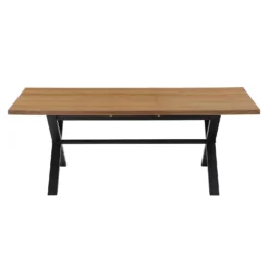 Albury Oak 6-8 Seat Extending Dining Table -Sandtex Home Sales Store 12916836 1624891994827965