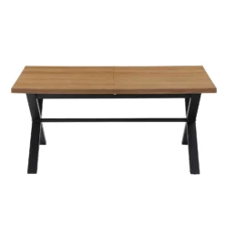 Albury Oak 6-8 Seat Extending Dining Table -Sandtex Home Sales Store 12916836 9884891994750991