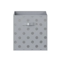 Living Elements Compact Cube Foil Spot Insert - Grey & Silver -Sandtex Home Sales Store 12932940 6094887876046968