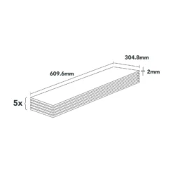 Plancs Granite Self-Adhesive Vinyl Floor Tile - 5pc Pack Covers 0.93sqm 9 Plancs Granite Self-Adhesive Vinyl Floor Tile - 5pc Pack Covers 0.93sqm -Sandtex Home Sales Store 12968594 6614946463296733