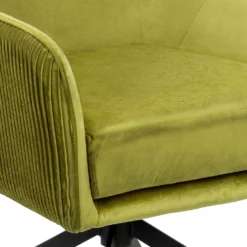 Pia Pleat Swivel Chair - Olive 12 Pia Pleat Swivel Chair - Olive -Sandtex Home Sales Store 13222763 1684940701734945