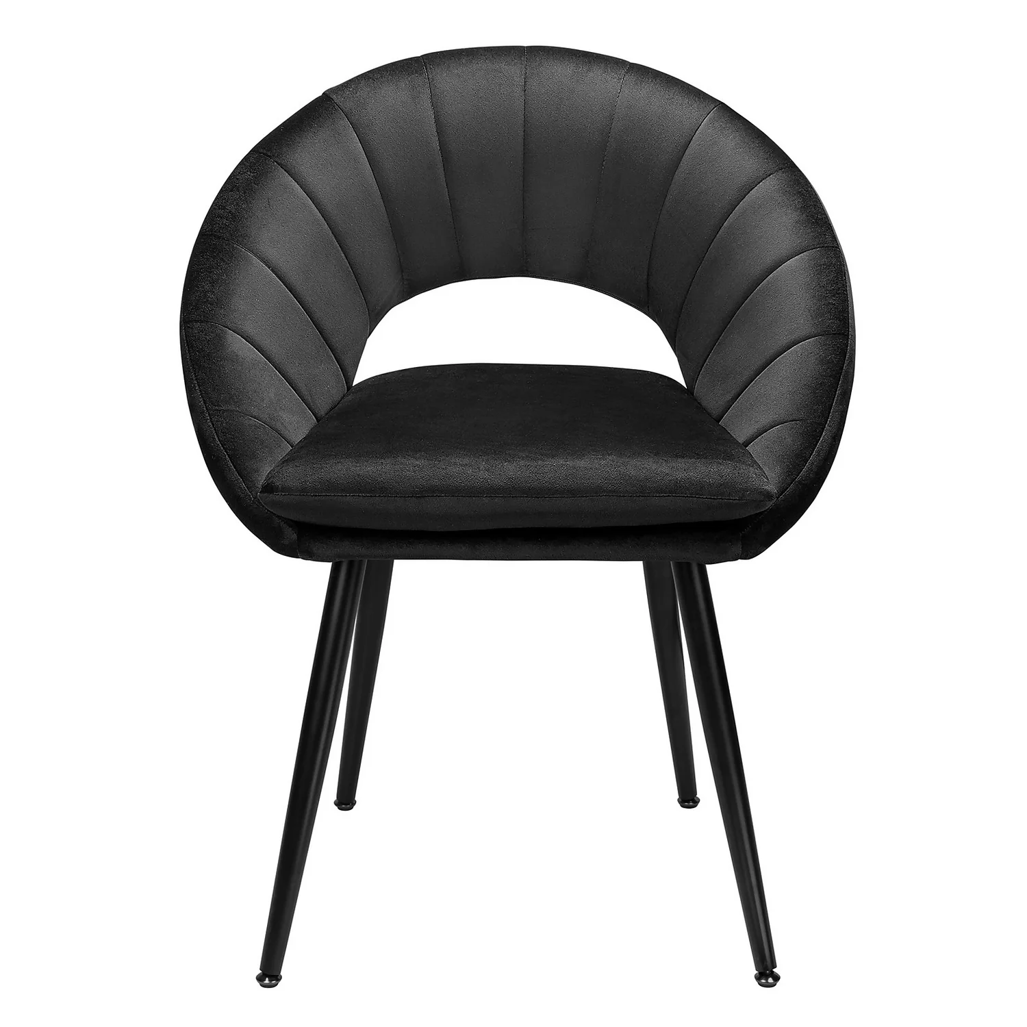 Margot Dining Chair - Set Of 2 - Black 4 Margot Dining Chair - Set Of 2 - Black - Image 4