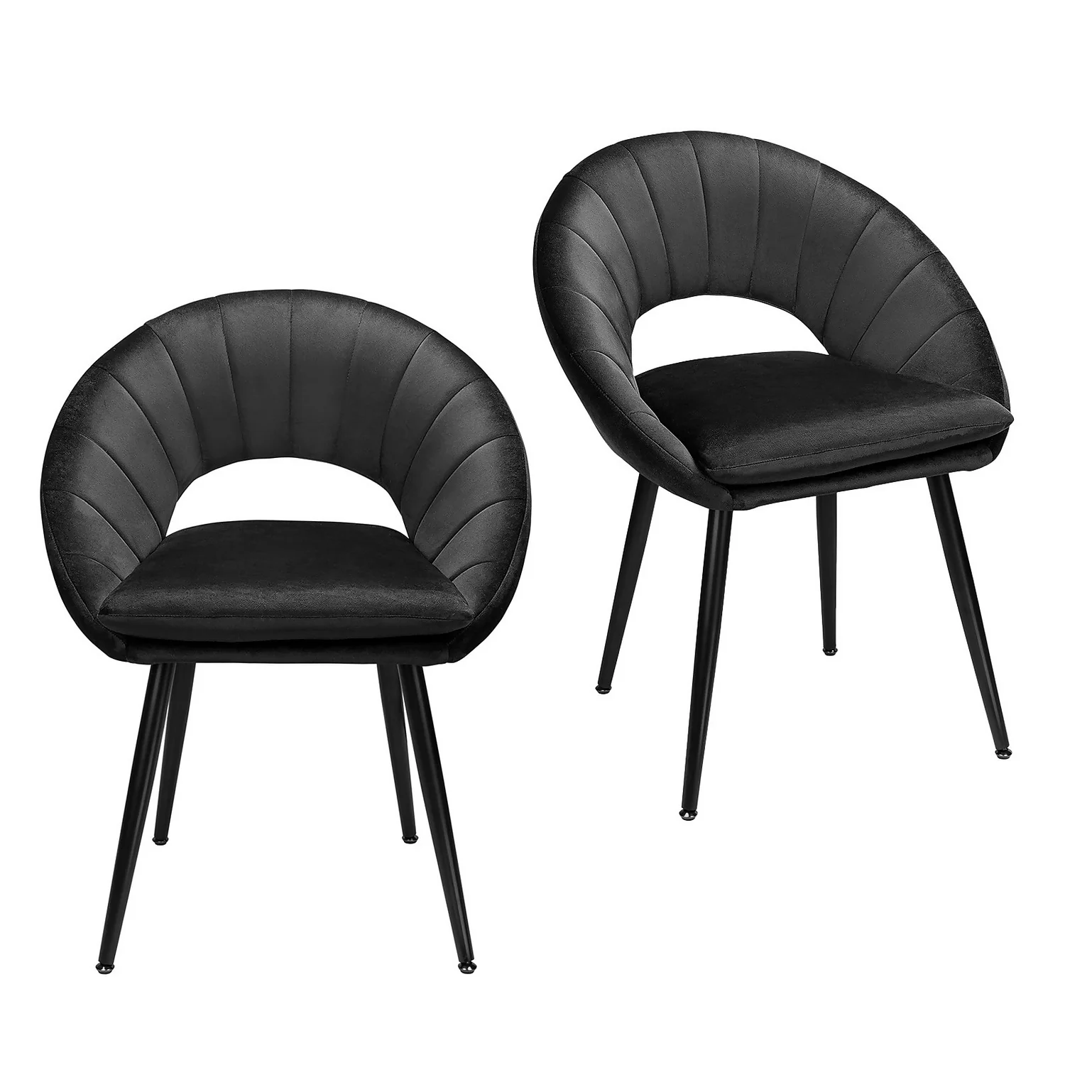 Margot Dining Chair - Set Of 2 - Black 1 Margot Dining Chair - Set Of 2 - Black