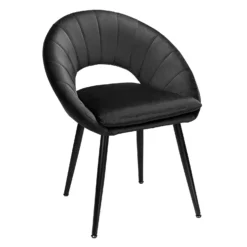 Margot Dining Chair - Set Of 2 - Black 9 Margot Dining Chair - Set Of 2 - Black -Sandtex Home Sales Store 13222773 8314940701487859