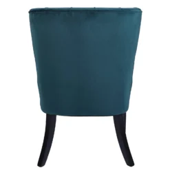 Sadie Velvet Accent Chair - Aegean Blue -Sandtex Home Sales Store 13223769 1564958840691306