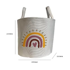 Flexi Storage Kids Small Storage Basket Rainbow -Sandtex Home Sales Store 13414764 8054943628936978
