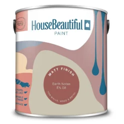 House Beautiful Durable Matt Emulsion Multi-Surface Paint Earth Notes EN.08 - 2.5L -Sandtex Home Sales Store 13419370 1794940993694228