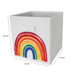 Living Elements Compact Cube Fabric Insert - Charity Rainbow -Sandtex Home Sales Store 13432921 8994943614441773
