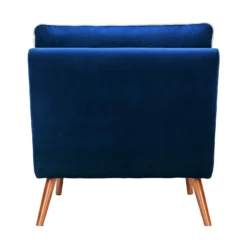 Pippa Pillow Accent Chair - Blue -Sandtex Home Sales Store 13514417 2834997229830472