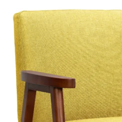 Alex Mid Century Armchair - Ochre -Sandtex Home Sales Store 13514419 9334963831694997