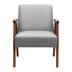 Alex Mid Century Armchair - Grey -Sandtex Home Sales Store 13514422 6504965327231483