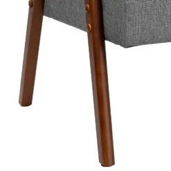 Alex Mid Century Armchair - Grey -Sandtex Home Sales Store 13514422 7974965327426102