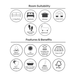 EGGER HOME Light Redmond Oak 8mm Aqua+ Laminate Flooring 8 EGGER HOME Light Redmond Oak 8mm Aqua+ Laminate Flooring -Sandtex Home Sales Store 13999103 1775014868565222