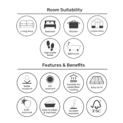 EGGER HOME Brown Perganti Walnut 8mm Aqua+ Laminate Flooring 8 EGGER HOME Brown Perganti Walnut 8mm Aqua+ Laminate Flooring -Sandtex Home Sales Store 13999105 2095014868716668